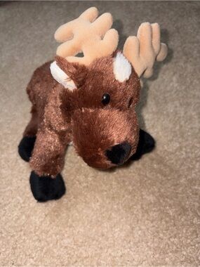 VINTAGE WEBKINZ REINDEER GANZ 8” CHRISTMAS PLUSH